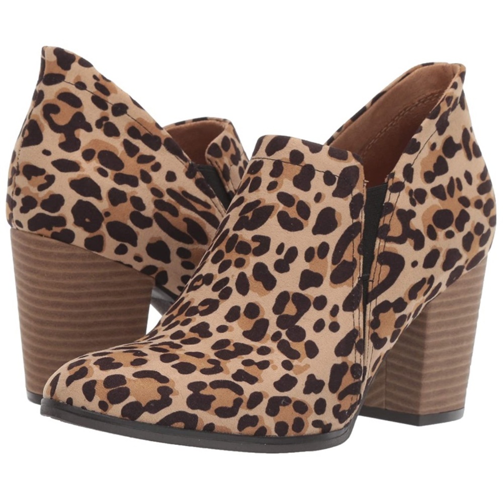 Leopard Booties